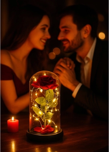 Romantické LED osvetlenie (teplá biela)