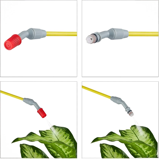Presný postrek vďaka nastaviteľnej dýze