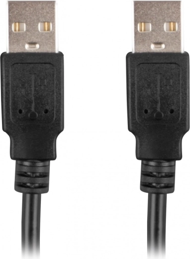 Čierny USB kábel 2.0 1.8m