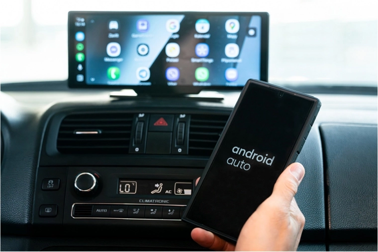 Bezdrôtové Apple CarPlay a Android Auto
