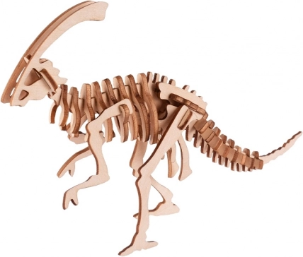 Drevené 3D puzzle Parasaurolophus