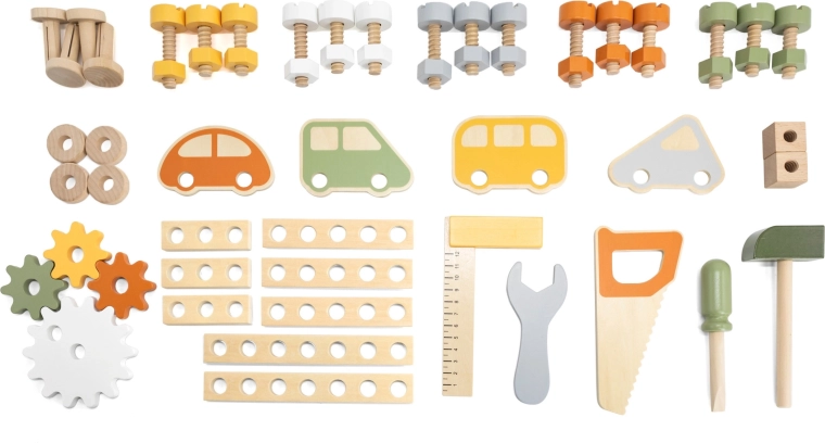 Bohaté príslušenstvo a ozubené kolá