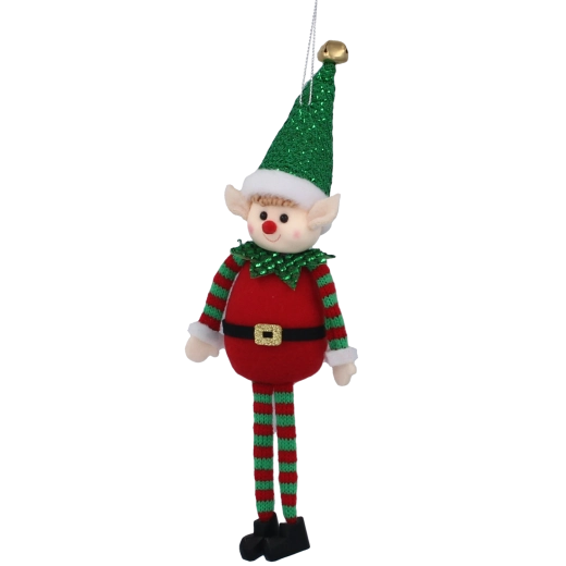 Tradičné červeno‑zelené prevedenie s trblietkami