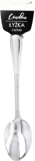 Sada 3 lyžíc London z nehrdzavejúcej ocele