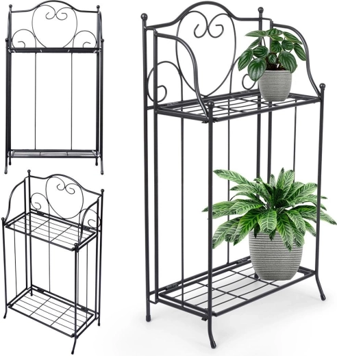 Dvojposchodové uloženie pre viac rastlín