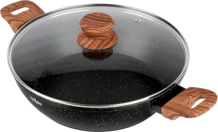 Sklenená pokrievka s ventilom pre plnú kontrolu