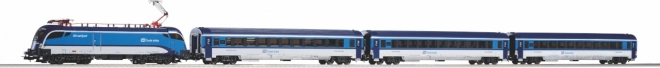 Štartovacia sada PIKO osobný vlak ČD railjet Taurus v mierke H0