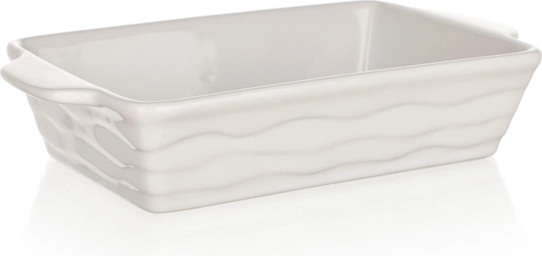 Keramická zapekacia forma CULINARIA biela 20,5 × 12 cm