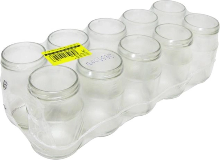 Zaváracie poháre 377 ml so závitom TWIST 10 ks