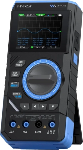 FNIRSI DST-201 ručný digitálny multimeter 3 v 1 s osciloskopom a generátorom signálu