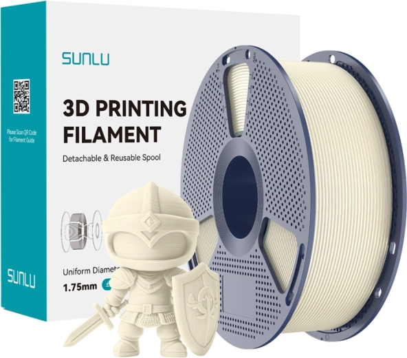 Sunlu PLA+ filament 1,75 mm – slonová kosť