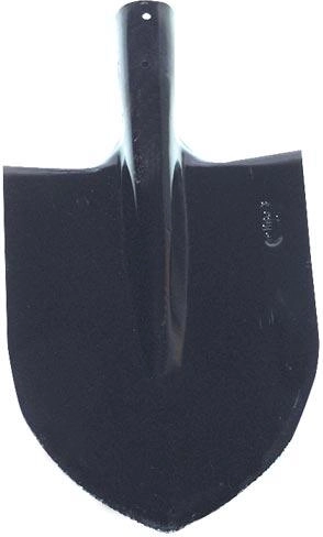 Rýľ špicatý bez násady, čierny