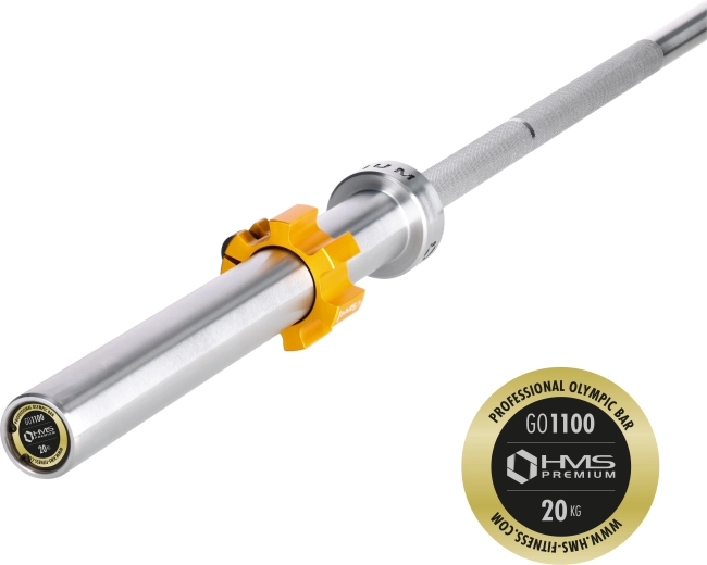 Olympijská os HMS Premium 220 cm s rýchloupínakmi