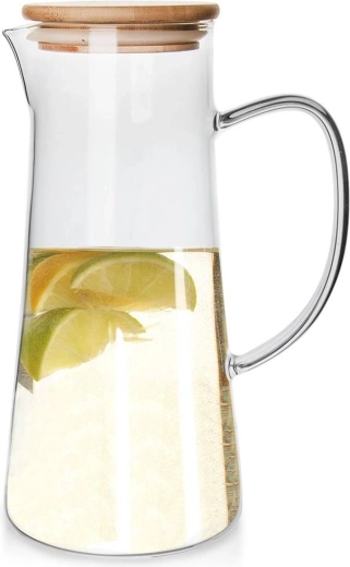 Bambusové veko so silikónovým tesnením