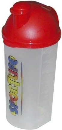 Šejker na nápoje 700 ml s viečkom, mix farieb
