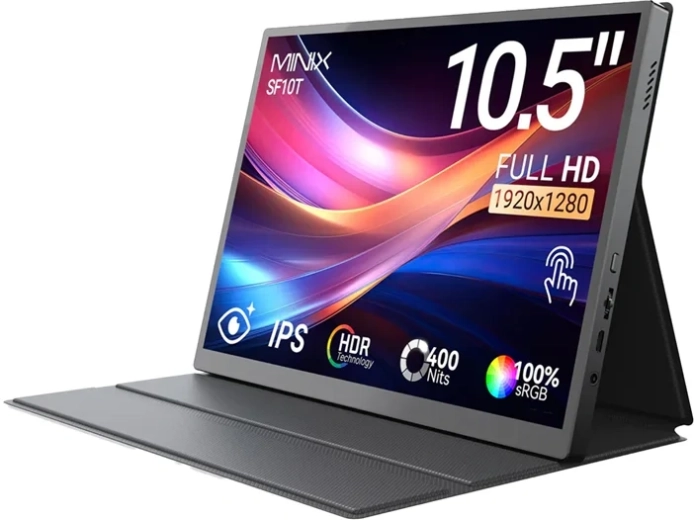 Minix SF10T prenosný dotykový monitor 10,5"