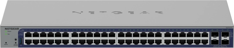 NETGEAR 48‑portový gigabitový smart prepínač s 10G SFP+