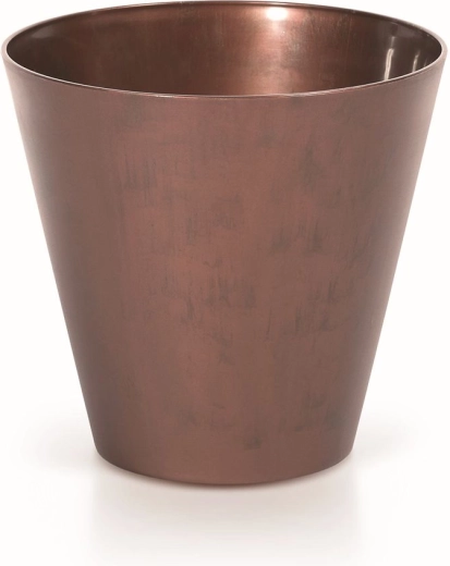 Kvetináč Tubus Slim corten 25 cm s vložkou