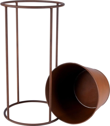 Vyberateľný kvetináč pre ľahkú manipuláciu