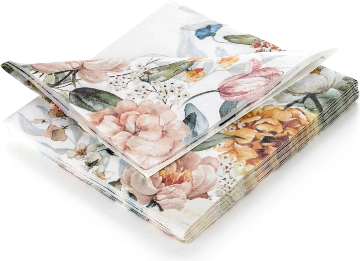 Servítky New meadow 33 × 33 cm, 3-vrstvové (20 ks)
