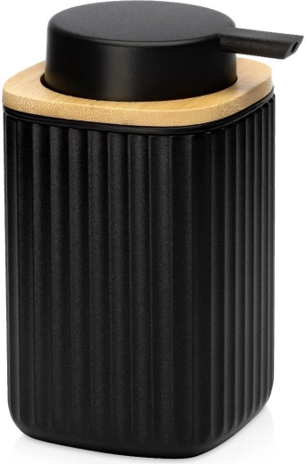Vilde čierny dávkovač na tekuté mydlo 300 ml