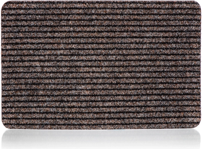 Rohožka guma a textil 40 × 60 cm hnedá