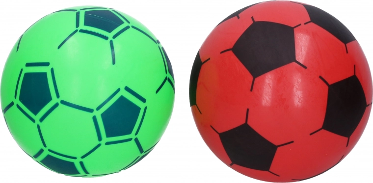 Gumená nafukovacia futbalová lopta 22 cm