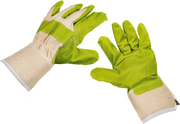 Pracovné ochranné rukavice Happy Green, veľkosť 2XL/11