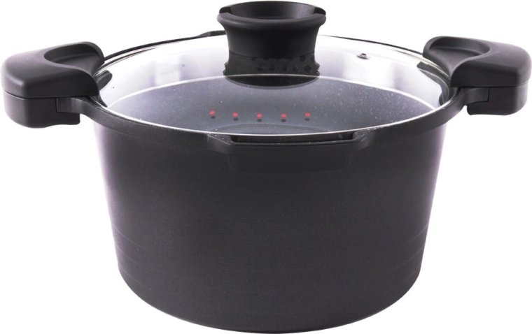 Nepriľnavý granitový povrch bez PFOA a PTFE