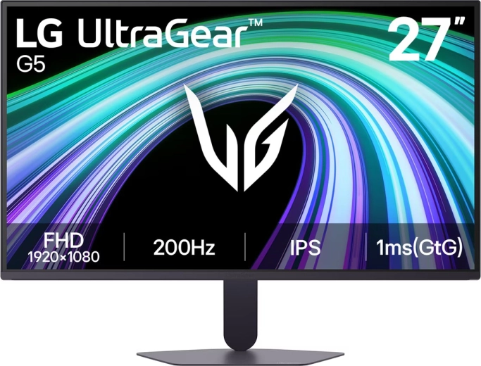 Herný monitor LG UltraGear G5 27" IPS FHD 200 Hz
