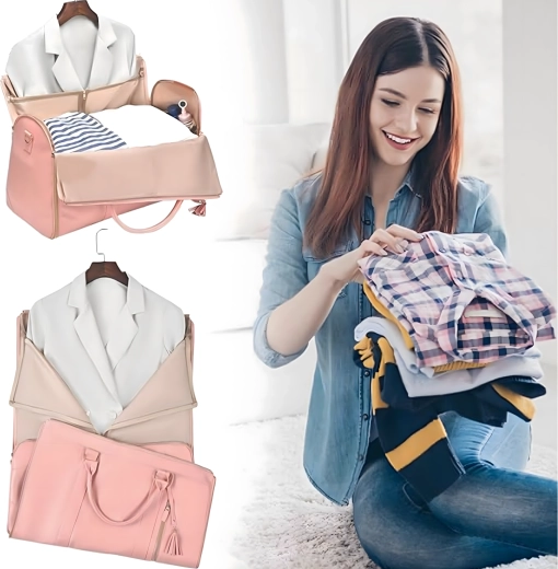 2v1: odevný obal + priestranný weekender