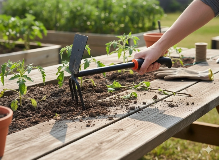 Ideálne na prácu medzi rastlinami