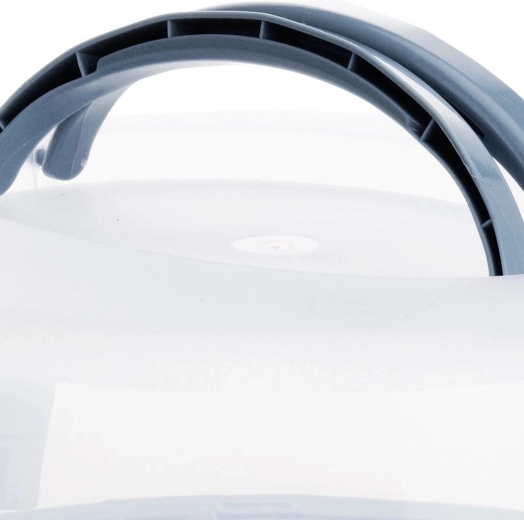 Priehľadná kopula so skladacou rukoväťou