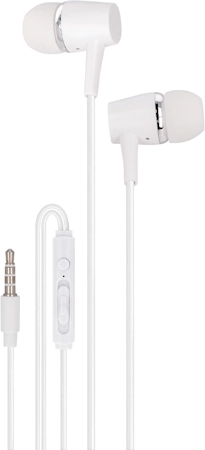 Maxlife káblové slúchadlá MXEP-02 biele