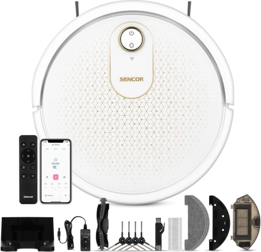 Robotický vysávač Sencor SRV 4550WH