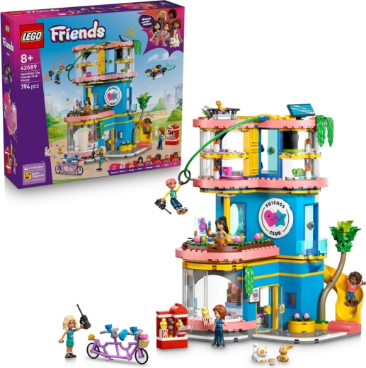 Lego Friends klubovňa pre kamarátov v Heartlake City