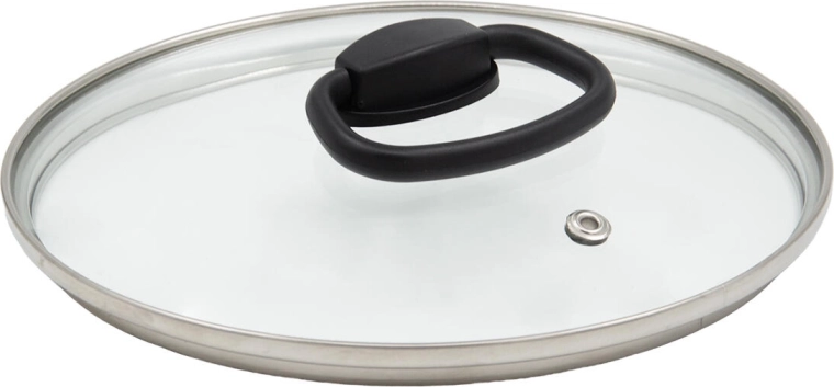 Sklenená pokrievka SMART PLUS 18 cm s nylonovým sklopným úchytom