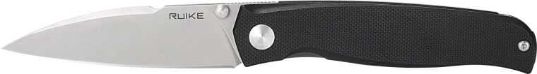 Ruike M662-TZ vreckový nôž 7,4 cm, čierny/sivý, G10 a titán
