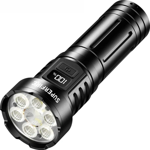 Superfire L24 nabíjacia LED baterka s USB-C