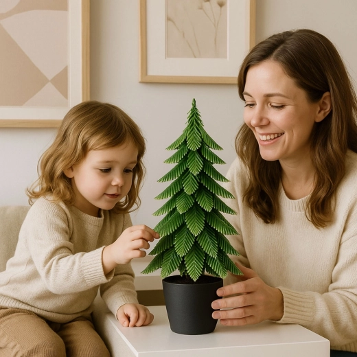 Stabilný kvetináč a bezúdržbová prevádzka