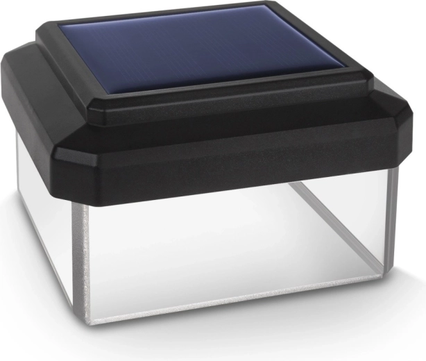 Solárne LED svietidlo na stĺpik Greenblue GB127 80 × 80 mm