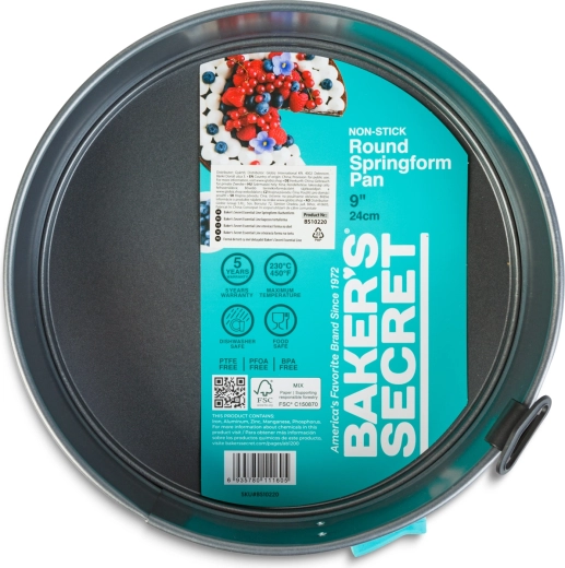 Nepriľnavý povrch a priemer 24 cm