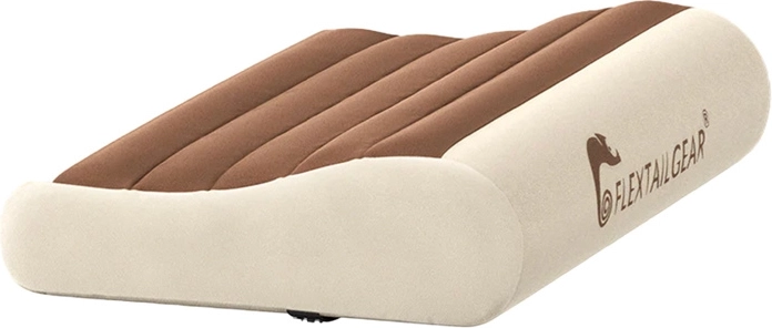 Flextail Zero Pillow nafukovací cestovný vankúš hnedý