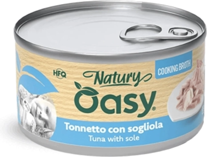 Oasy vývar pre mačky – tuniak s platýzom 85 g