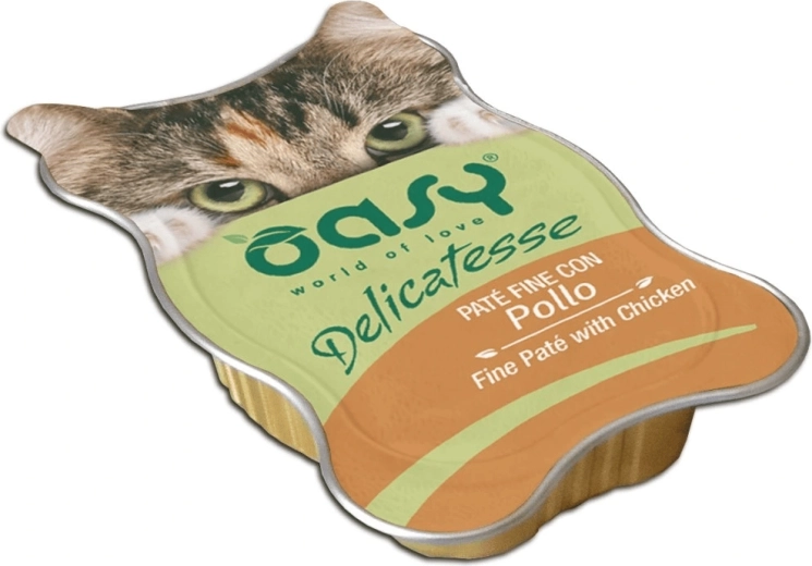Oasy Delicatesse kuracia paštéta pre mačky 85 g