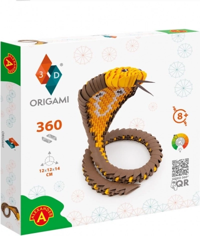 Alexander kreatívna sada Origami 3D – kobra