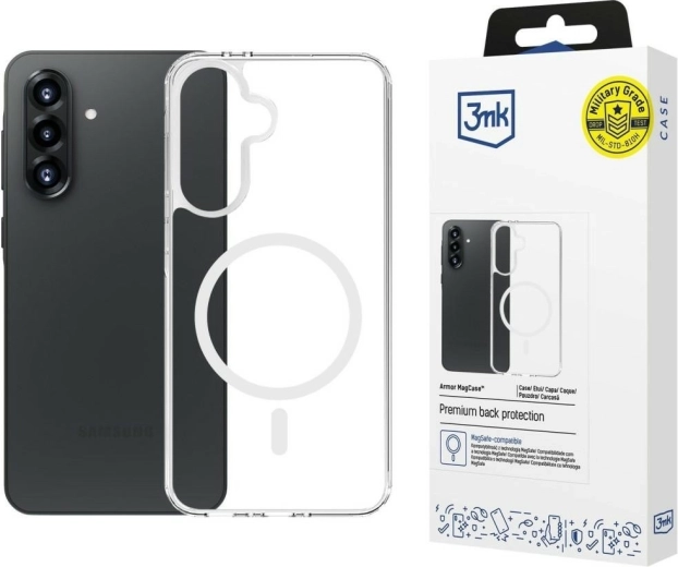 3mk Armor MagCase priehľadné puzdro pre Samsung A27 5G