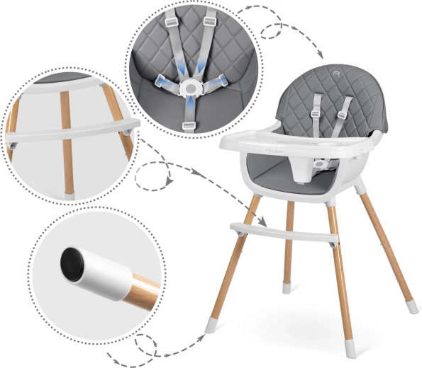 Rastie s dieťaťom: stolička 3v1