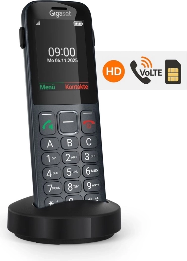 Gigaset Comfort 600 SIM 4G mobilný telefón pre seniorov