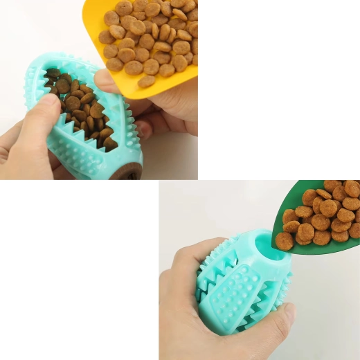 Dávkovač maškŕt pre motiváciu a pomalšie kŕmenie